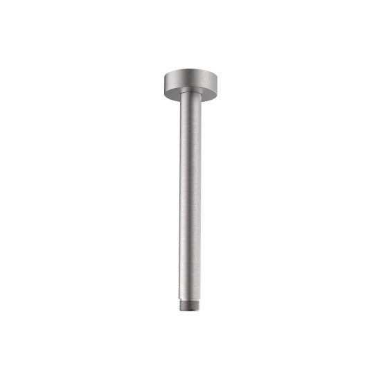 Βραχίονας Ντουζ Οροφής Στρόγγυλος – 17 cm Brushed nickel
