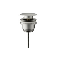 Βαλβίδα click-clack διαιρούμενη Brushed nickel