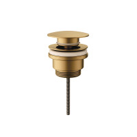 Βαλβίδα click-clack διαιρούμενη Brushed gold