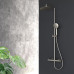 Orabella Preciosa Brushed nickel - Στήλη ντουζ με στρόγγυλη κεφαλή Φ250