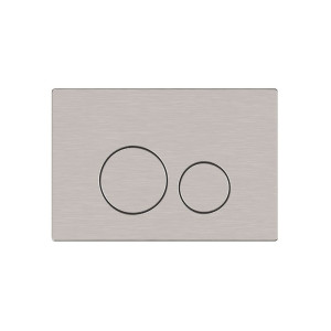 S line - Πλακέτα για εντοιχ. καζανάκι Brushed nickel