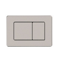 D line - Πλακέτα για εντοιχ. καζανάκι Brushed nickel