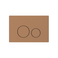 S line - Πλακέτα για εντοιχ. καζανάκι Brushed rose gold