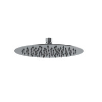 Κεφαλή Ντουζ Στρόγγυλη Φ250 Gun metal light