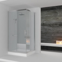 Orabella Vitalia Square Easy Fix H200 110X110 - Καμπίνα Τετράγωνη