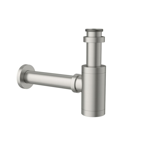 L Shaped Brushed nickel - Σιφώνι νιπτήρος