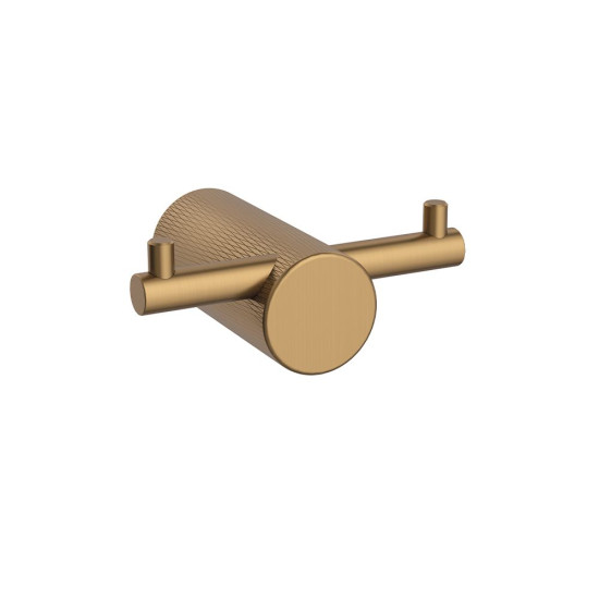 Orabella Διπλό άγκιστροσε Brushed gold