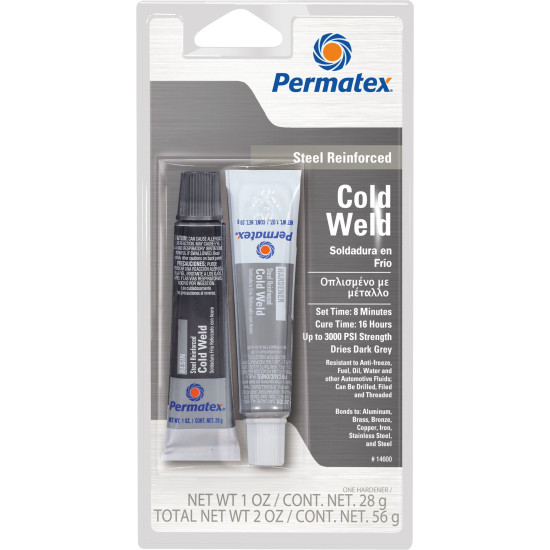 PERMATEX COLD WELD Εποξική κόλλα μετάλλων 2Χ28gr