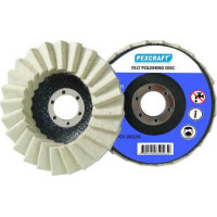 PEXCRAFT Δίσκος γυαλίσματος κετσέ 115mm 00965