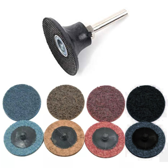PEXCRAFT Δισκάκια λείανσης μετάλλου 50mm και άξονας 6mm σετ 5 τεμαχίων 1099