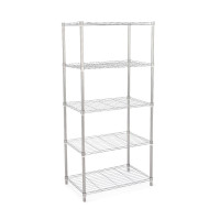 SIDIRELA Μεταλλική παπουτσοθήκη με 5 ράφια ''HOME'' 58Χ35Χ157cm Ε-4036