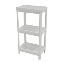SIDIRELA Ραφιέρα bianco με 3 ορόφους 35.5Χ23Χ70cm Ε-3808
