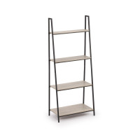 SIDIRELA Ραφιέρα βιβλιοθήκη πυραμίδα 60Χ32Χ148cm Ε-3918