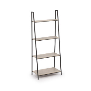 SIDIRELA Ραφιέρα βιβλιοθήκη πυραμίδα 60Χ32Χ148cm Ε-3918