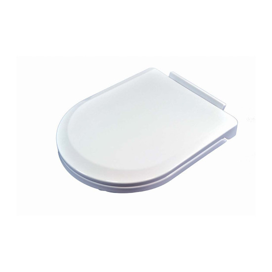 SIDIRELA Καπάκι λεκάνης λευκό belos soft close πλαστικό 42Χ34cm Ε-2292