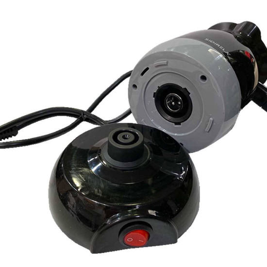 SIDIRELA Ηλεκτρικό μπρίκι 800W χωρητικότητας 500ml μαύρο Ε-1189bl
