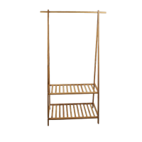 SIDIRELA Κρεμάστρα δαπέδου ΒΑΜΒΟΟ 90Χ43Χ152cm Ε-0948
