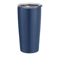 SIDIRELA Ποτήρι θερμός ανοξείδωτο μπλε TOWER 600ml Ε-4263BL