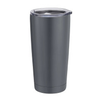 SIDIRELA Ποτήρι θερμός ανοξείδωτο γκρι TOWER 600ml Ε-4263GY
