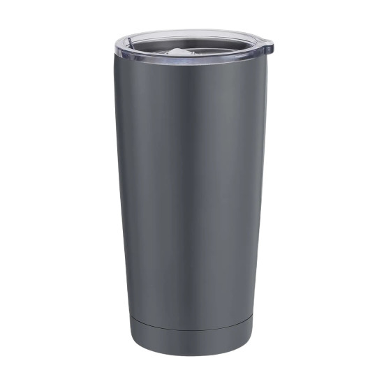 SIDIRELA Ποτήρι θερμός ανοξείδωτο γκρι TOWER 600ml Ε-4263GY