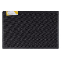SIDIRELA Ποδόμακτρο select μπρονζέ μαύρο γυαλιστερό 40X60cm Ε-2281