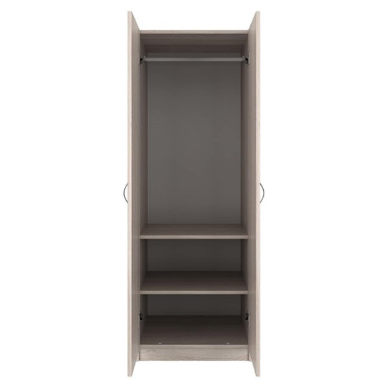 SIDIRELA Ντουλάπα ρούχων ξύλινη 60Χ45Χ170cm Ε-4256