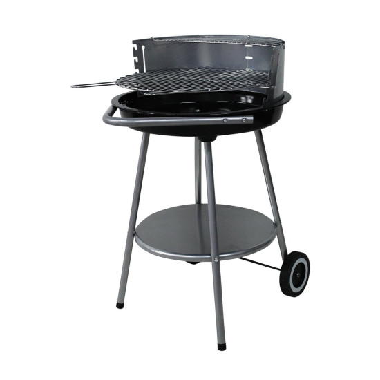 SIDIRELA Ψησταριά BBQ τροχήλατη στρόγγυλη Ε-4577