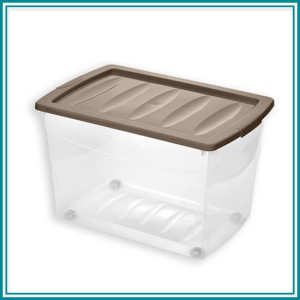 Κουτί αποθήκευσης πλαστικό family box 60lt