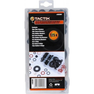 Tactix Λαστιχάκια O-Ring συνδέσεων σετ 125 τεμάχια 565001