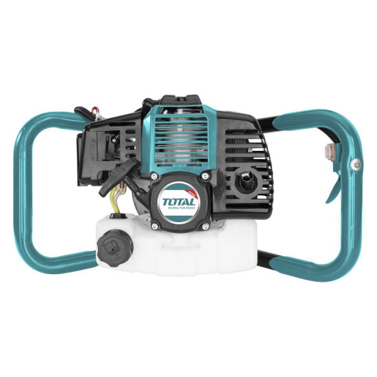 TOTAL Γεωτρύπανο - τριβέλα βενζίνης 52cc 1 χειριστή TEA55221