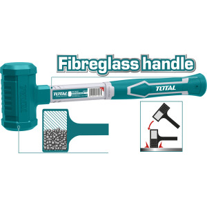TOTAL  Ματσόλα με άμμο fiberglass λαβή 2LB/850gr THT79021