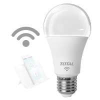 TOTAL Έξυπνος λαμπτήρας led με ρύθμιση έντασης 9w TLPAC096