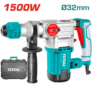 TOTAL Πιστολέτο περιστρεφόμενο - σκαπτικό SDS-PLUS 1.500W  TH1153256