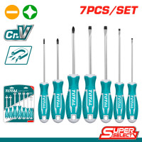 TOTAL Σετ κατσαβίδια μαγνητικά 7 τεμαχίων super select THT2506072