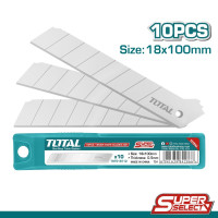 TOTAL Ανταλλακτική λεπίδα 18mm 10 τεμάχια THT519112