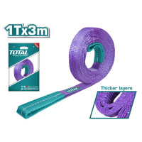 TOTAL Σαμπανί ιμάντας ανύψωσης 1Τ / 3m / 30mm THTWS0103