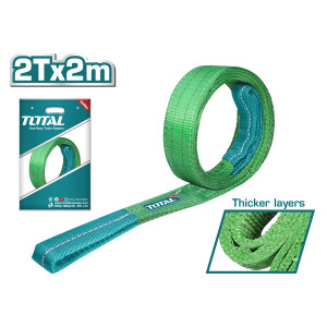 TOTAL Σαμπανί ιμάντας ανύψωσης 2Τ / 2m / 60mm THTWS0202