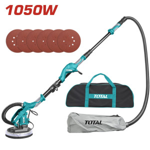 TOTAL Τριβείο τοίχου με προέκταση 1.050W TWS10501