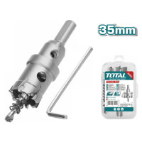 TOTAL Ποτηροτρύπανο καρβιδίου inox/σιδήρου 35mm  TAC48351