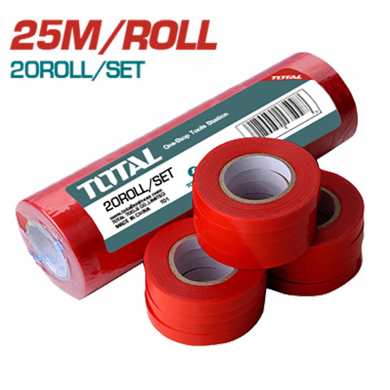 TOTAL Ταινία για δετικό ψαλίδι 11mm/25m 20 τεμάχια THTPTM1251T