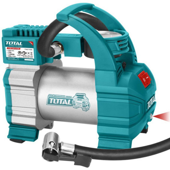 TOTAL Κομπρεσέρ αέρος αυτοκινήτου 12V TTAC1406