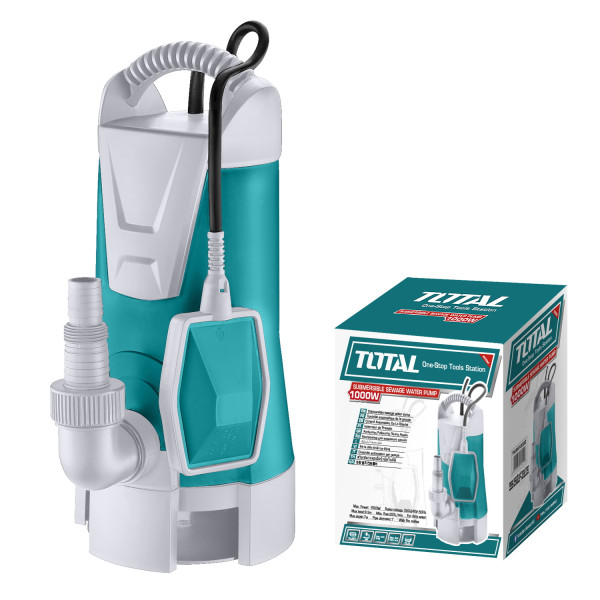 TOTAL Υποβρύχια αντλία ακαθάρτων υδάτων 1000W TWP810002