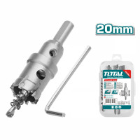 TOTAL Ποτηροτρύπανο καρβιδίου inox/σιδήρου 20mm  TAC48201