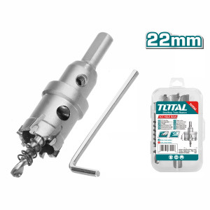 TOTAL Ποτηροτρύπανο καρβιδίου inox/σιδήρου 22mm  TAC48221