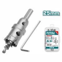 TOTAL Ποτηροτρύπανο καρβιδίου inox/σιδήρου 25mm  TAC48251