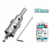 TOTAL Ποτηροτρύπανο καρβιδίου inox/σιδήρου 28mm  TAC48281