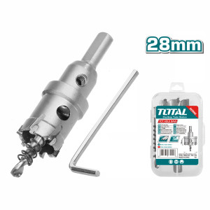 TOTAL Ποτηροτρύπανο καρβιδίου inox/σιδήρου 28mm  TAC48281