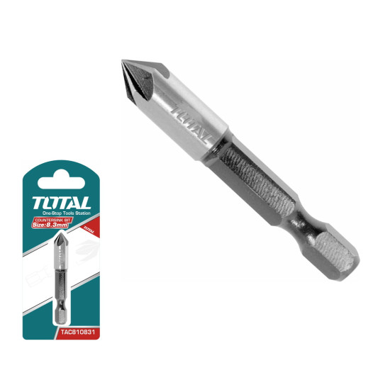 TOTAL Φρεζοτρύπανο μετάλλου 8.3mm TAC810831