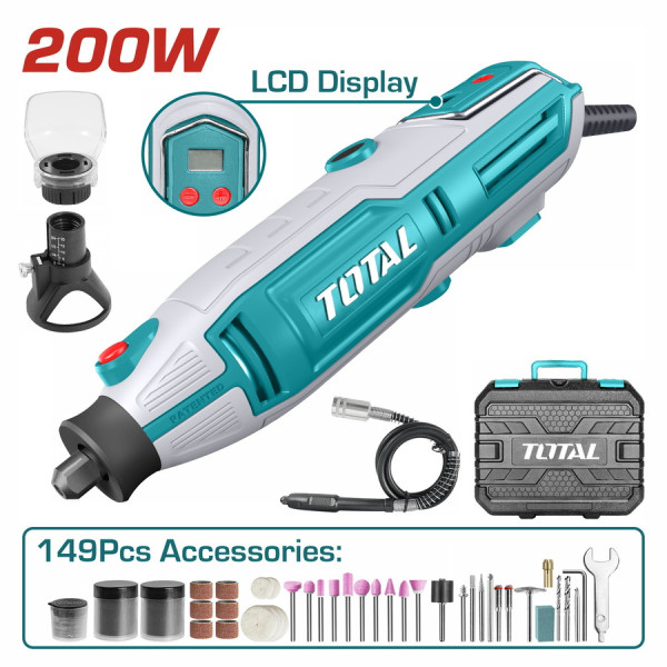 TOTAL Πολυεργαλείο μοντελισμού 200W  TG2006