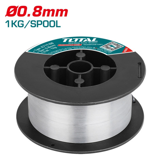 TOTAL Σύρμα FLUX ηλεκτρ/σεως 0.8mm / 1Kg για TMGT1601-TFC1301 TEWSFC081001